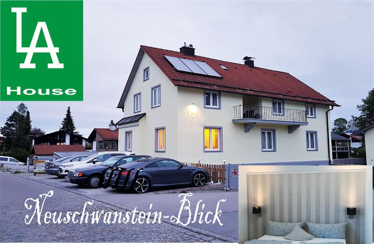 House La Neuschwanstein Blick - Budget City Hotel Füssen المظهر الخارجي الصورة